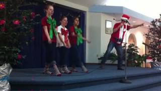 Kids Performing White Christmas
