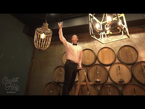The Wine Wall at Ozark Hills Winery: Custom Wine Blending Experience
