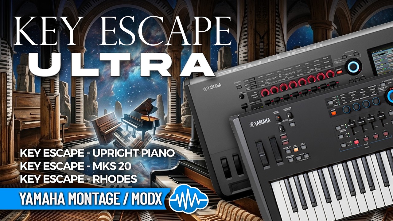 EVL005 - Key Escape Ultra : C7 Grand-Mks 20-Rhodes - Yamaha MONTAGE / M - Video Preview 1