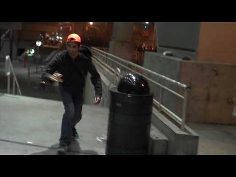 Sly Stallone vs. Trash Can