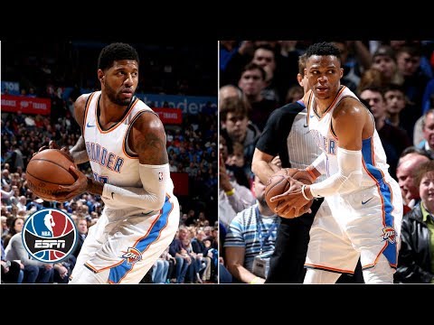 Westbrook’s 10th triple-double, George’s 22 points helps Thunder beat Mavericks | NBA Highlights
