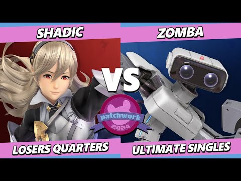 Patchwork 2024 TOP 8 - SHADIC (Corrin) Vs. Zomba (ROB) Smash Ultimate - SSBU