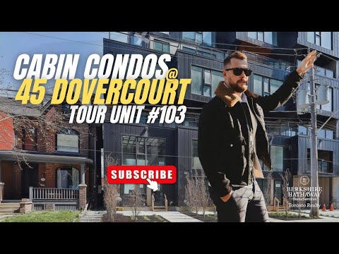 45 Dovercourt Townhouse For Sale Toronto unit #103 (Queen West Living $1+ Million dollars)