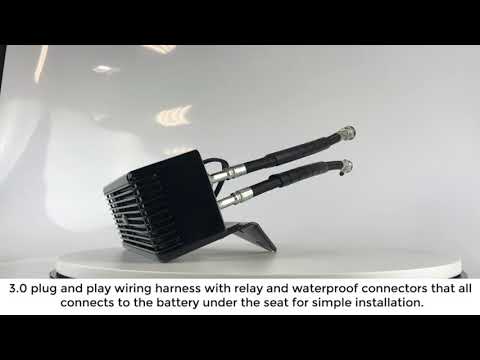 UC Frame Tube Mount T Engine Oil Cooler Kit Chrome Covered 2
