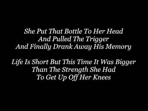 Whiskey Lullaby - Brad Paisley & Alison Krauss - Lyrics(On Screen)