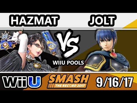 STR 2017 Smash 4 - Hazmat (Bayonetta) Vs Jolt (Marth) - Smash Wii U