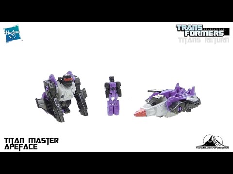 #Transformers Titans Return Titan Master APEFACE Video Review