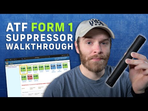 How to Legally Make a Suppressor at Home (ATF Form 1 eForms Guide)