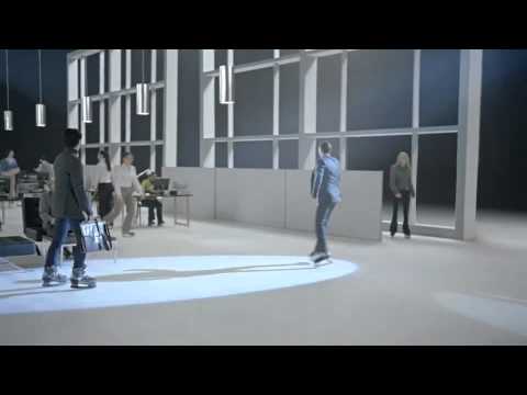 Rexona schaatser commercial 2011