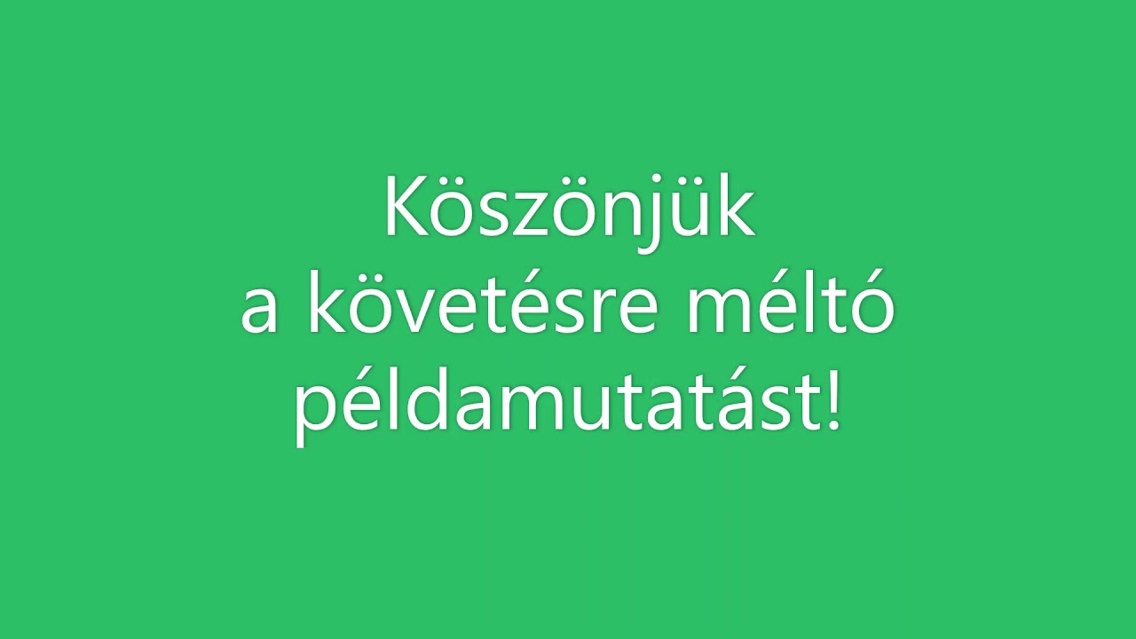 Követésre méltó példa az 5.c-től 2021.10.