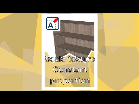 Let SketchUp dynamic component scaling keep the texture scale the same --ScaleFix scale fix