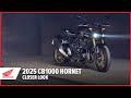 Closer Look: New 2025 CB1000 Hornet & CB1000 Hornet SP | Street Motorcycle | Honda