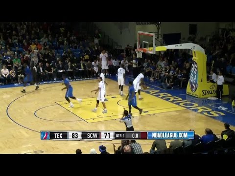 Allen Durham posts 13 points & 12 rebounds vs. the Warriors, 12/5/2015