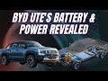 BYD Shark pickup's Blade battery, power and range revealed