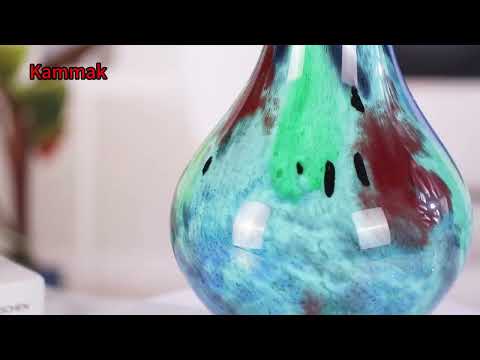 KAMMAK art glaze vase video
