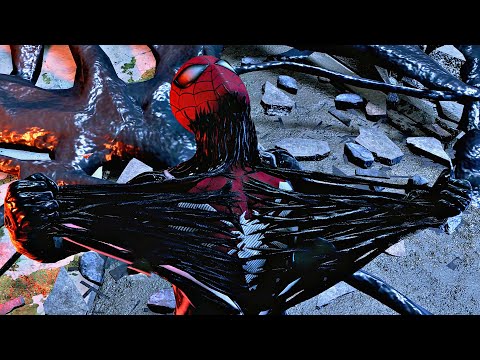 Spider-Man Destroys Venom Symbiote Suit Scene - Spider-Man 2 (2023) PS5 4K 60FPS