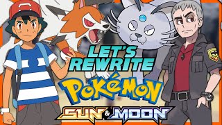 ASH VS NANU Z-MOVE CLASH!!!- Pokemon Sun & Moon Rewrite #8