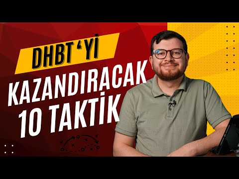 DHBT Sınavını Kazanmanın 10 Taktiği!
