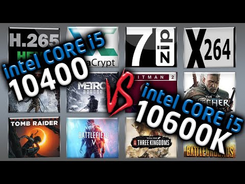 10400 vs 10600K Benchmarks | 15 Tests