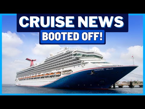 Thumbnail for CRUISE NEWS: Crew Member Removed, Passenger Booted Off, and a Carnival Cruise Delay