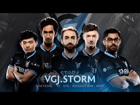 VGJ.Storm Player Intro - International 2018 Dota 2