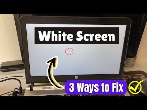 How To Fix White Screen issue on Windows 10/11