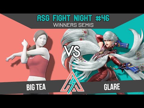 ASG 46: WINNERS SEMIS - Big Tea (Wii-Fit Trainer) vs Glare (Bayonetta)