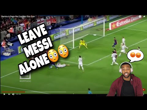 NBA FAN REACT TO.....Ramos & Pepe the Craziest Duo Ever (THEY LOVE DEFENSE)