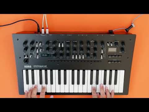 Sinevibes Luminance v2 – on KORG minilogue xd