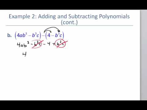 Section 1.3, Polynomials
