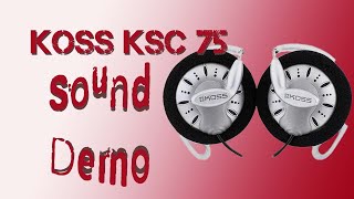 Koss KSC 75 Sound Demo