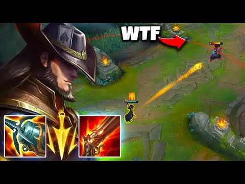 Twisted Fate but I can throw stuns across the entire lane (BEYOND MAX RANGE)