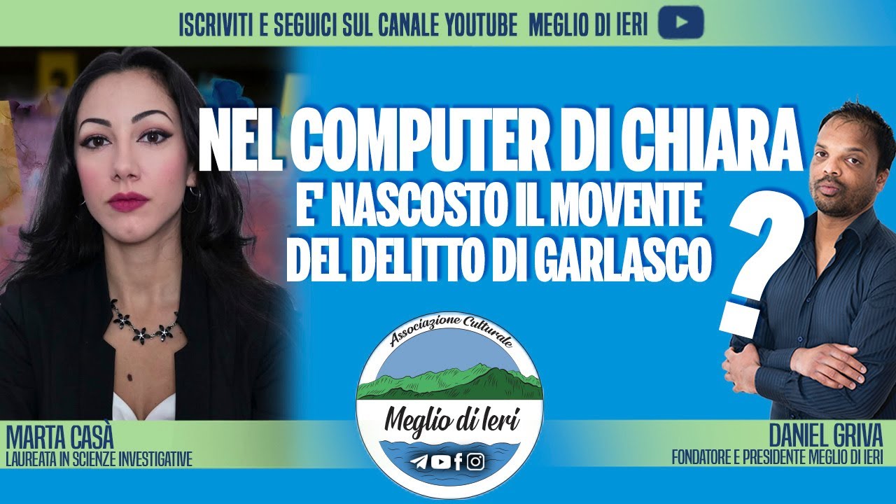 Nel PC di Chiara è nascosto il movente del delitto? -MARTA CASA' - Laureata in Scienze Investigative