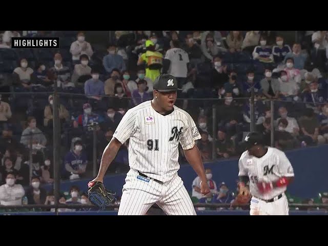 6月9日 マリーンズ対ドラゴンズ ハイライト
