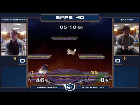 S@PS 40 Melee Singles - ChocolateChipCooke (Fox) VS Uncle Chen (Captain Falcon) - Winners Bracket