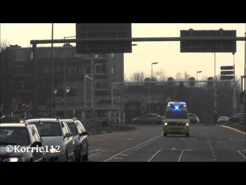 A1, Silverline Ambulance 02-138 Koudum naar het Medisch Centrum Leeuwarden