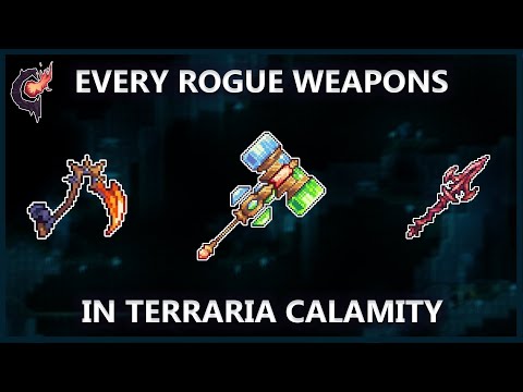 EVERY Rogue Weapons in Terraria Calamity!