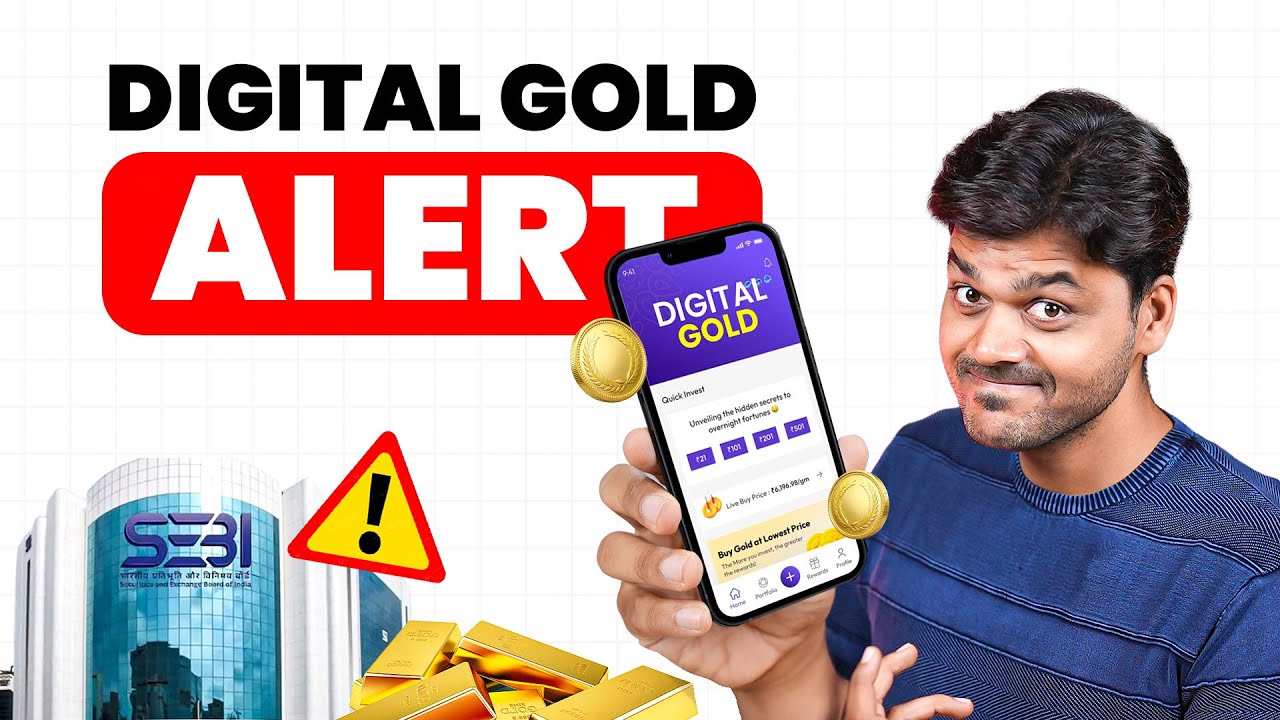 ⚠️ Don't Buy Digital Gold Before Watching This 🚨 SEBI Warning & Reality #moneyseries