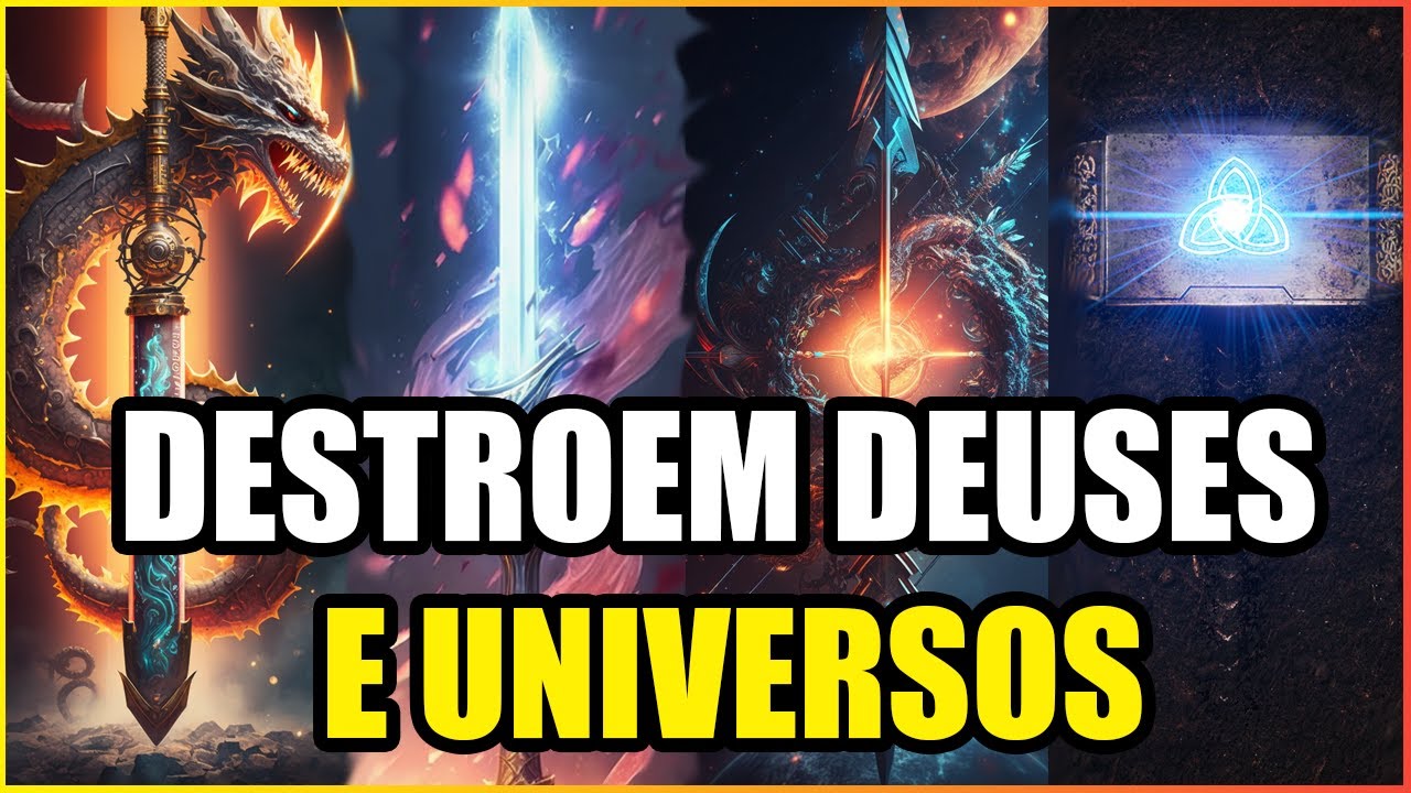 32 ARMAS MAIS APELONAS de CADA MITOLOGIA | TIER LIST