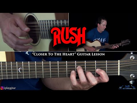 Rush - Closer To The Heart Guitar Lesson