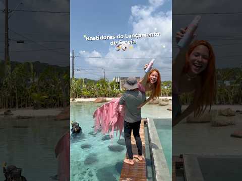 Bastidores do Lançamento de Sereia 🧜‍♀️ ✨