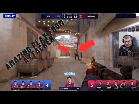 300iQ play from attacker - TYLOO VS Lynn Vision