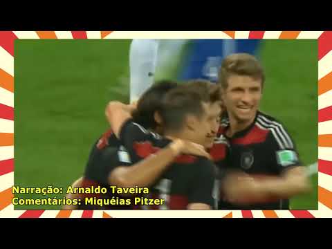 Flamengo 7 x 1 Brasil - Narração Épica - Arnaldo Taveira