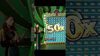 50x Top Slot on Cash Hunt Just Now 😮 #casinoscores #crazytime #bigwin