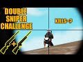 Double Sniper Challenge || Every Pubg sniper have to watch this ||  Pubg mobile