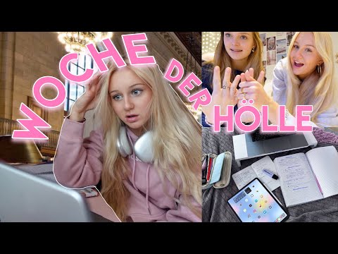 Woche der Hölle: Lernen für die ZAP Prüfungen *Motivation | MaVie Noelle