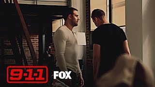 Buck &amp; Eddie | 3x09 Kitchen Scene | 9-1-1 on FOX