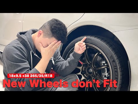 New Wheels for the WRX | Wheel cleaning | WRX Wheel fitment
