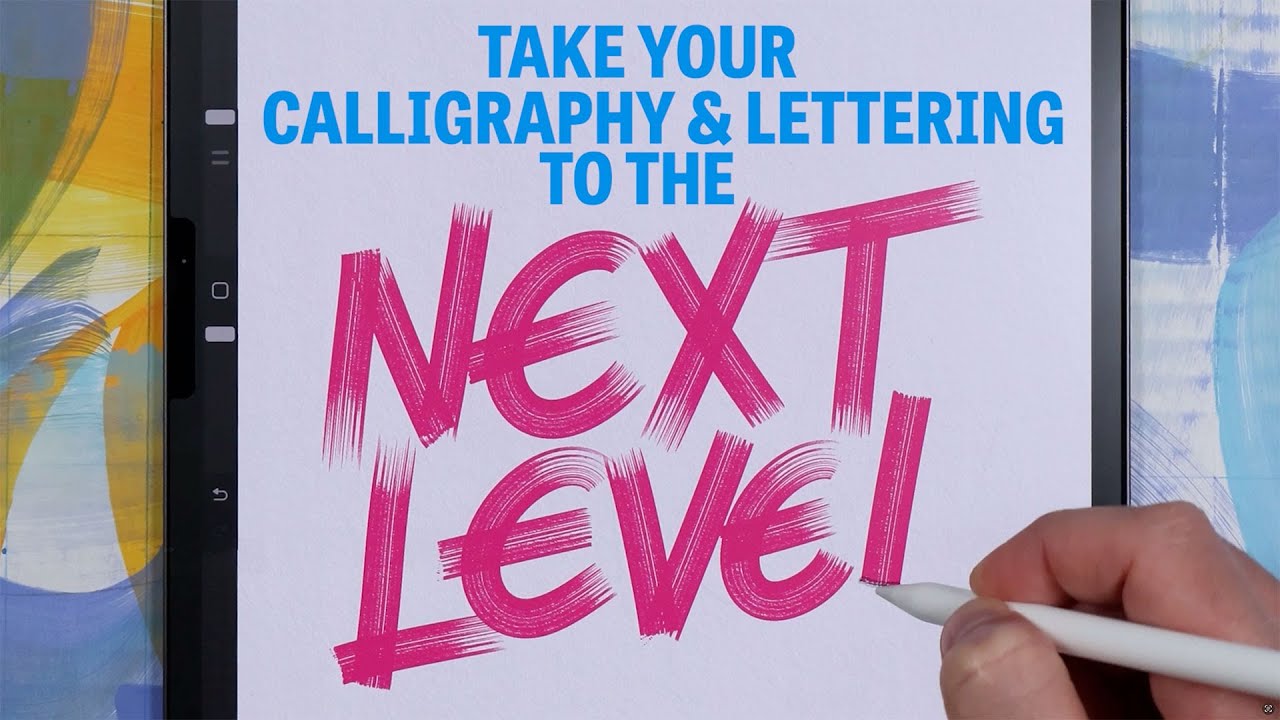 Calligraphy Flat Brush Pack for Procreate