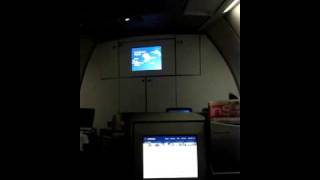 preview picture of video 'Sao Paulo - Frankfurt Lufthansa Business Class May 2011 Boeing 747'